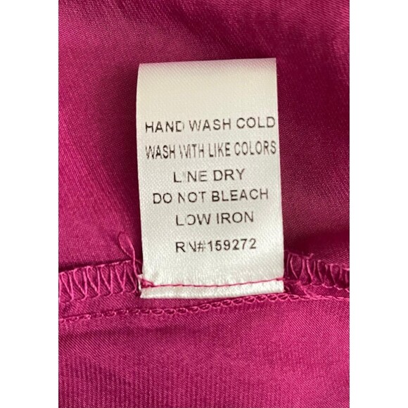 GIGIO "Steal the Show" Poet Boho Blouse - Magenta, 1XL - Picture 10 of 10